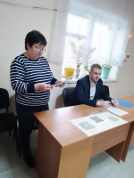 Встреча с жителями села Григорьевка.