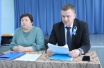Встреча с жителями села Левенка.