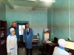 Сегодня глава района Сергей Вербин посетил ОГУ «Духовницкая райсббж».