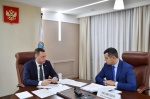 Губернатор Роман Бусаргин провел рабочую встречу с руководителем Межрегионального управления Росприроднадзора по Саратовской и Пензенской областям Олегом Медведевым. 