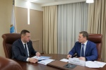 Губернатор Роман Бусаргин провел рабочую встречу с генеральным директором  АО «Облкоммунэнерго» Вадимом Ойкиным. 