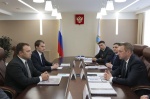 Строительство нового складского комплекса на территории Саратова обсудил губернатор Роман Бусаргин с руководителем ООО «ГК Метрикс Девелопмент» Николаем Лобачевым. 