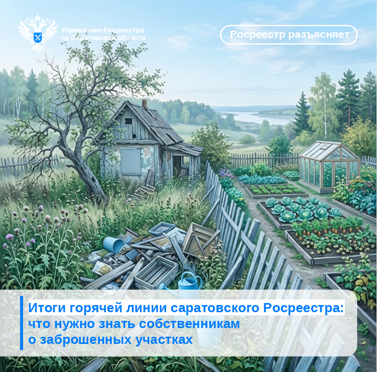 Итоги горячей линии саратовского Росреестра