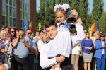 Торжественная линейка, посвященная Дню знаний.