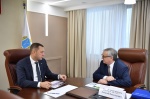 Губернатор Роман Бусаргин провел рабочую встречу с ректором Саратовского национального исследовательского государственного университета имени Н.Г. Чернышевского Алексеем Чумаченко. 