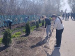 Молодежь за чистоту своего поселка.
