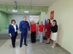 Встреча представителей движения "Народного фронта" с членами родительского комитета Духовницкой школы. 