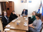 Встреча со студентами Духовницкого района, которые заключили целевые договора на обучение