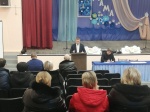 Встреча с жителями села Теликовка.