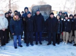Митинг, посвященный 35-й годовщине вывода советских войск из Афганистана. 