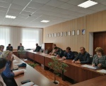 Заседание комиссии по чрезвычайным ситуациям и обеспечению пожарной безопасности. 