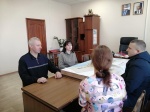 Встреча с мобилизованным военнослужащим, прибывшем в отпуск из зоны проведения СВО.