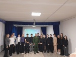 Школьные новости: Встреча с представителем военного института
