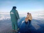 Рейд по профилактике безопасного поведения на льду.