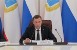 Губернатор Роман Бусаргин провел постоянно действующее совещание с зампредами и министрами правительства области, а также главами муниципалитетов. 