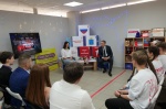 Губернатор Саратовской области встретился с учащимися, которые представляли регион на Всероссийской школьной весне.