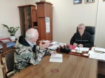 Личный прием родных и близких военнослужащих-участников специальной военной операции.