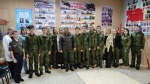 Встреча участника СВО с учащимися 9 класса МОУ "СОШ им. Г. И. Марчука". 
