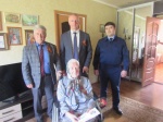 Поздравление тружеников тыла и вдов участников войны