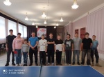 Турнир по настольному теннису. 