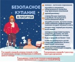 Безопасное купание в проруби