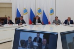 Губернатор Роман Бусаргин провел постоянно действующее совещание с зампредами и министрами правительства области, а также главами районов. 